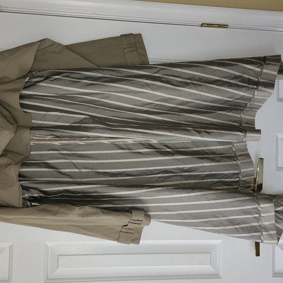 ALEXANDER WANG ASYMMETRIC HEM HOODED TRENCH BADAZZ EUC - Picture 7 of 13